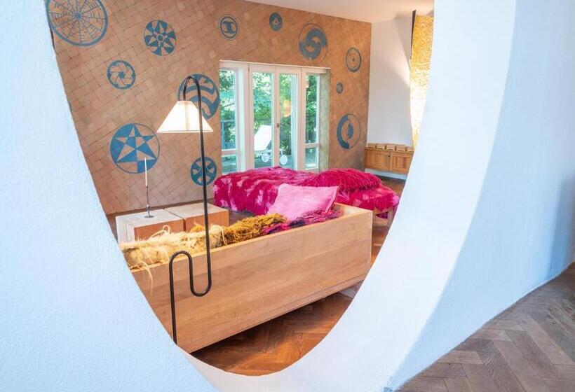 بنسيون Suite Martinus Am Vortexgarten Mathildenhöhe