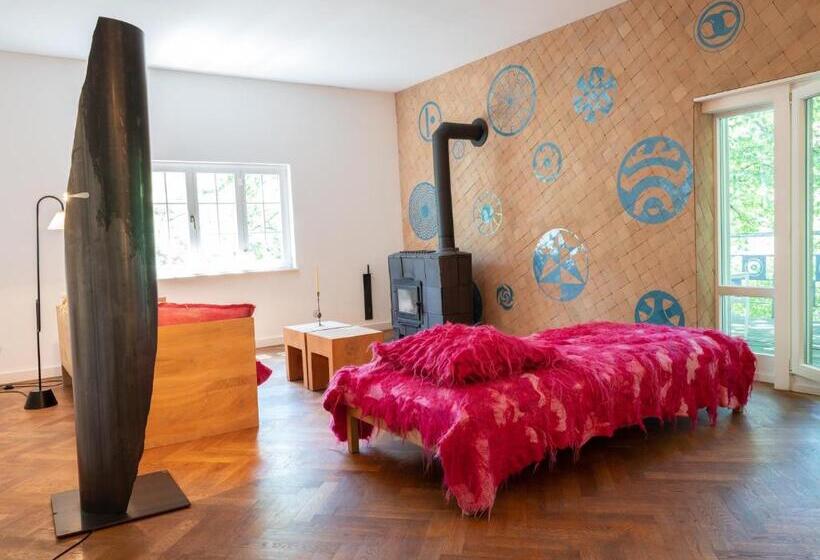 بنسيون Suite Martinus Am Vortexgarten Mathildenhöhe