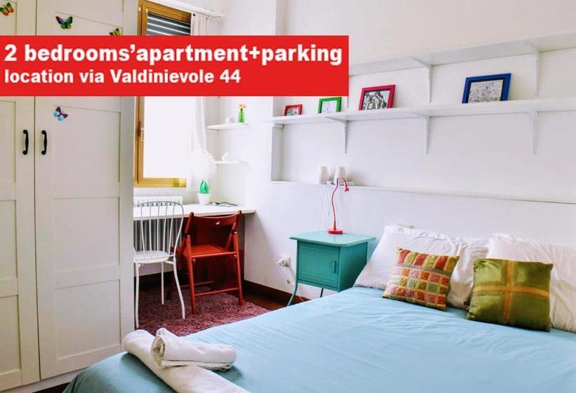 The Red Suite In Florence With Free Parking