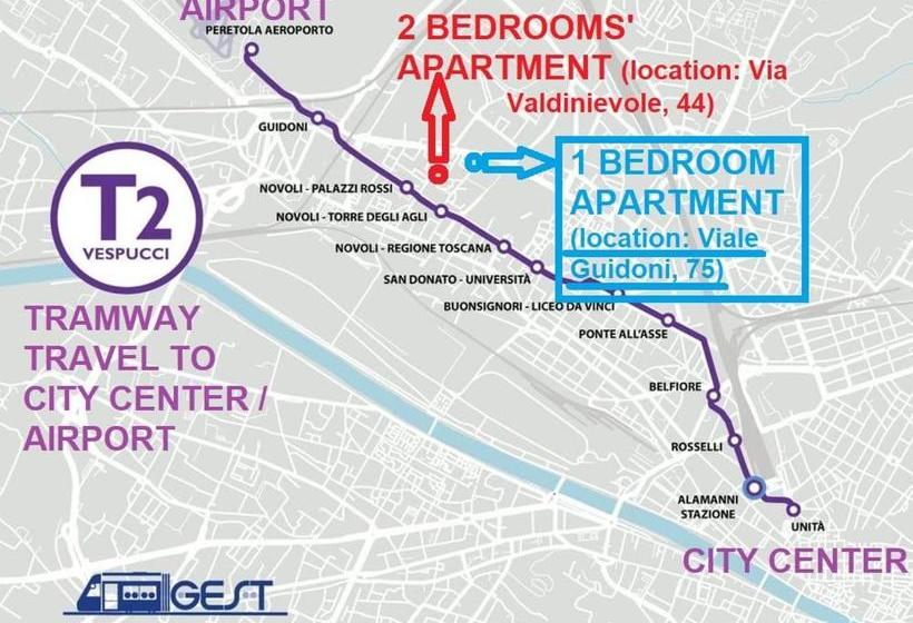 The Red Suite In Florence With Free Parking