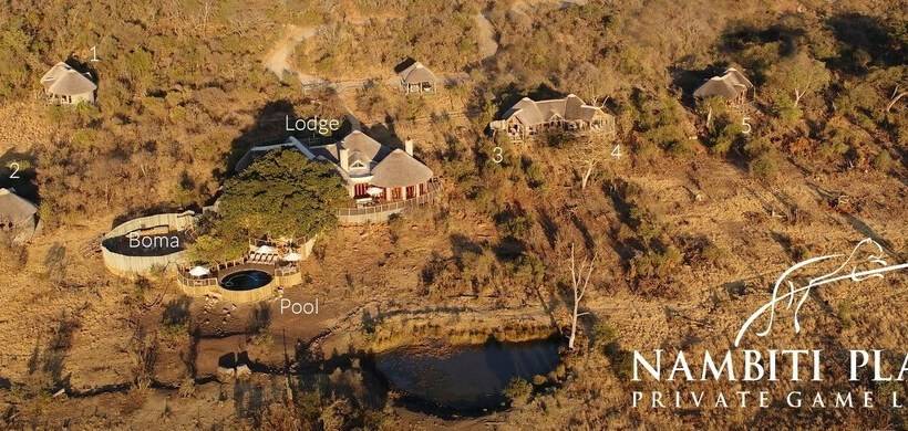 ホテル Nambiti Plains Private Game Lodge