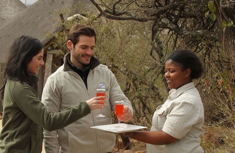 ホテル Nambiti Plains Private Game Lodge