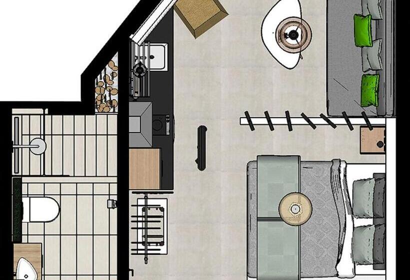 The Athenians Modern Apartments