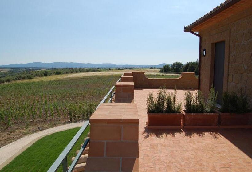 فندق ريفى Agriturismo Poggio Al Tufo