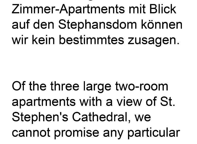 Pension Sacher Apartments Am Stephansplatz