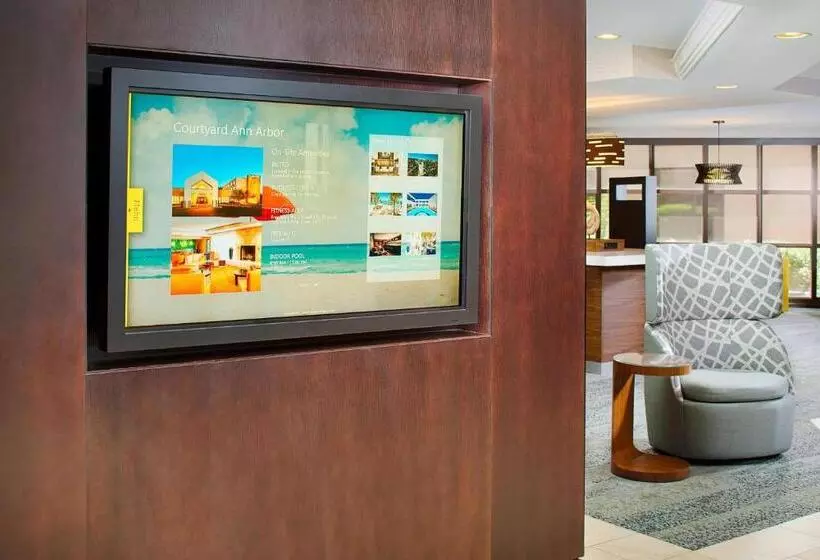 Отель Courtyard By Marriott Ann Arbor