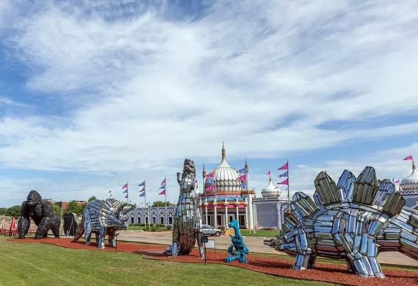 酒店 Deluxe Inn Denton