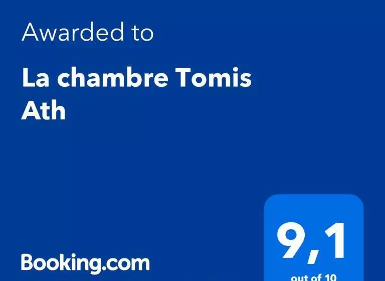 Aamiaismajoitus (B&B) La Chambre Tomis Ath