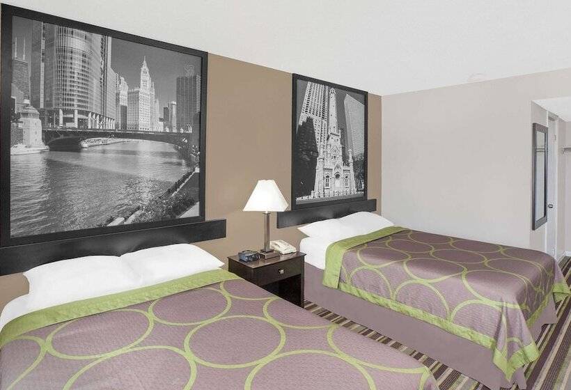 מוטל Super 8 By Wyndham Morton Grove/chicago