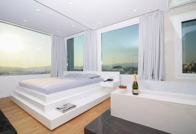 ペンション Majestic Homm Penthouse In The Heart Of Plaka