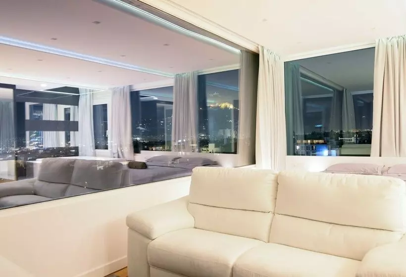 ペンション Majestic Homm Penthouse In The Heart Of Plaka