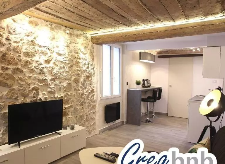 Gregbnb T2 Ancien Et Moderne Parking Inclus 15min Gare