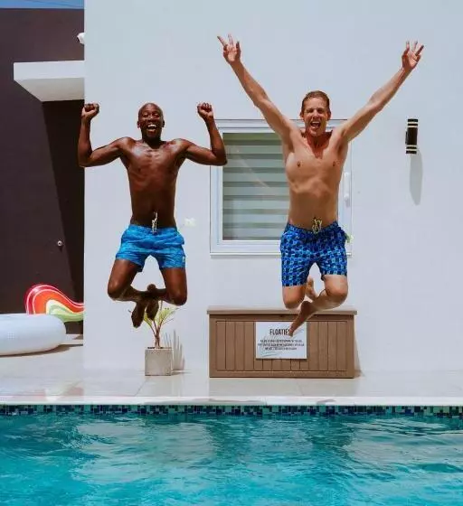 The Palm Leaf Apartments