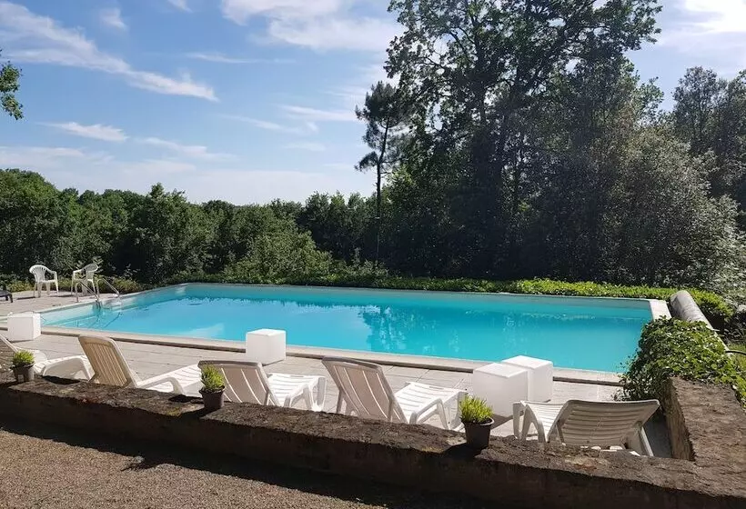 ベッドアンドブレックファースト Gîte Le Nieudegat Chambre Et Table D Hôte Piscine Climatisation Proche De Sarlat Au Coeur De La Natu