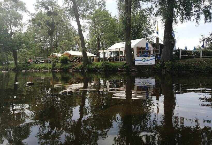 فندق Tonneau Herbergement Insolite Au Camping Des Nieres
