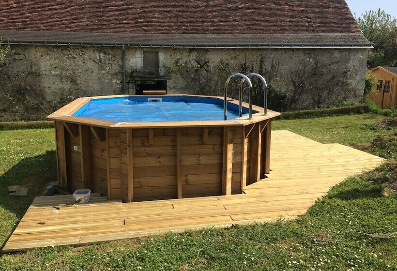 بنسيون Chambres D Hôtes La Ferme Du Grand Launay