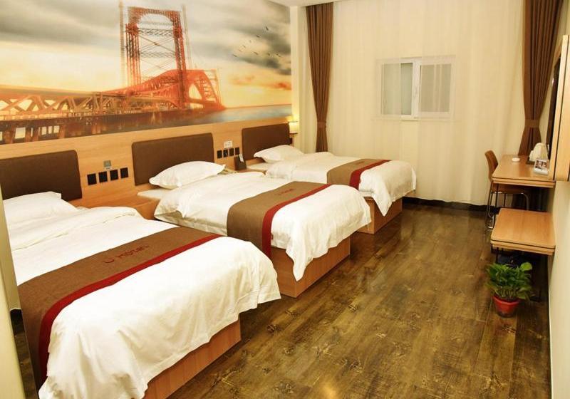 호텔 Thank Inn Plus Hebei Xingtai Qiaoxi District Taihang Road