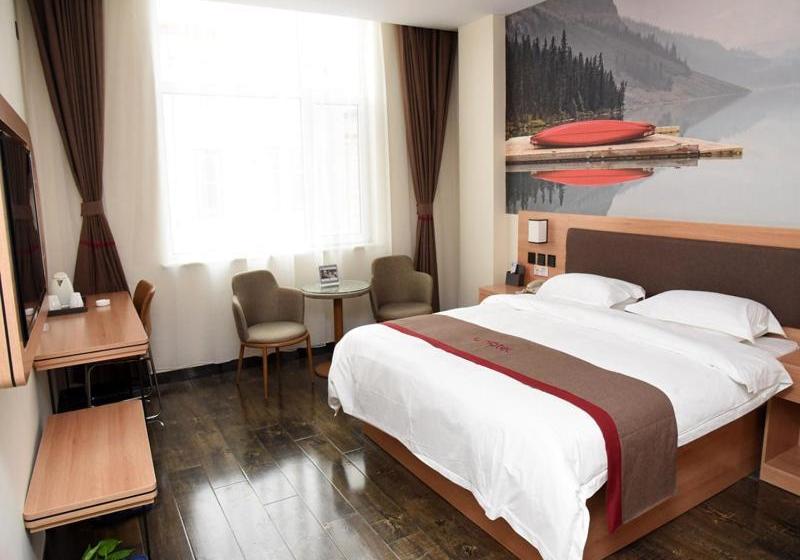 호텔 Thank Inn Plus Hebei Xingtai Qiaoxi District Taihang Road