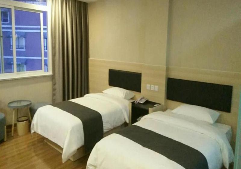 Отель Thank Inn Plus  Shandong Zaozhuang City Shizhong District Zhongtian Pedestrian Street