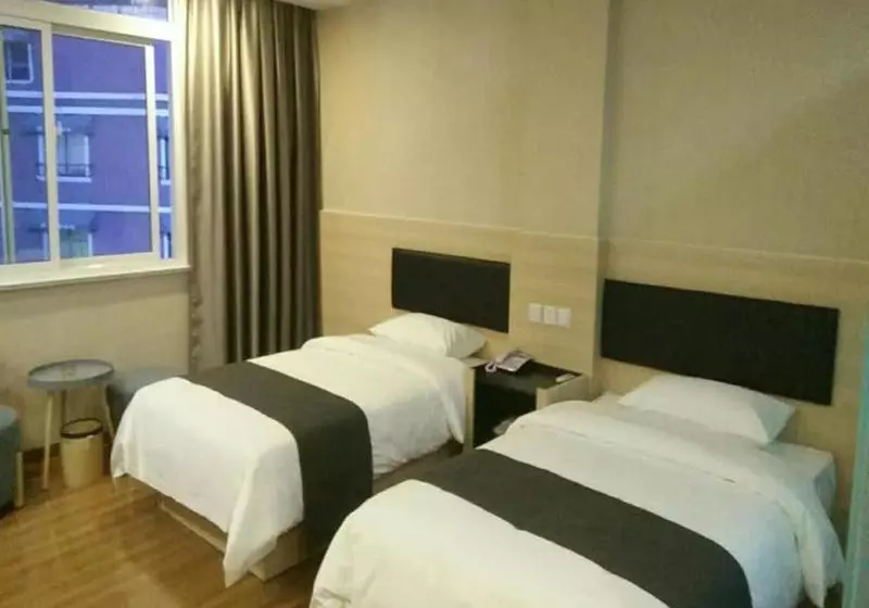 ホテル Thank Inn Plus  Shandong Zaozhuang City Shizhong District Zhongtian Pedestrian Street