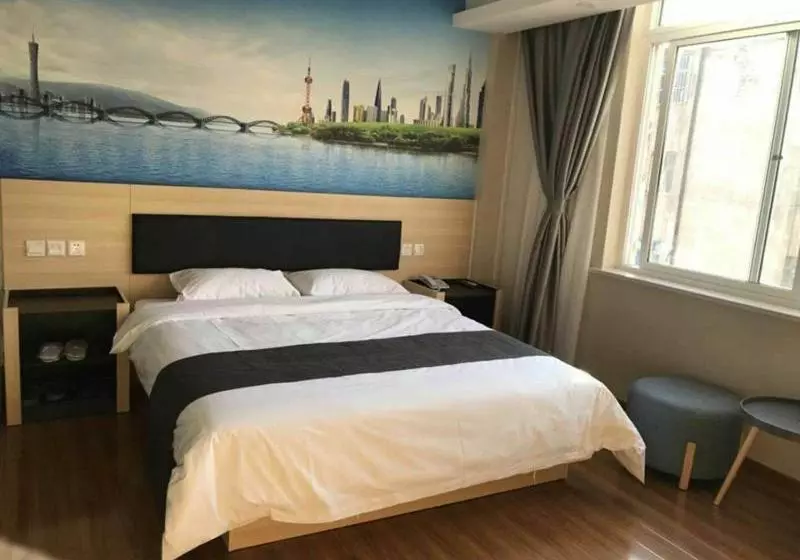 ホテル Thank Inn Plus  Shandong Zaozhuang City Shizhong District Zhongtian Pedestrian Street