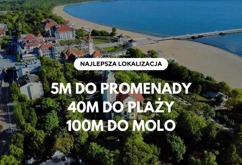 تختخواب و صبحانه Seaside Sopot   Tuż Przy Plaży