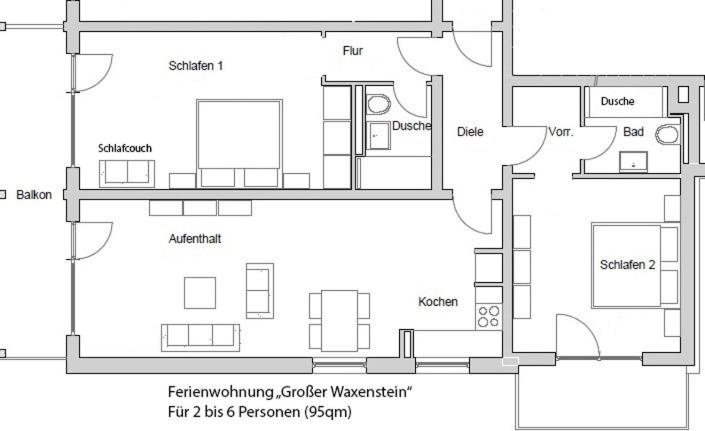 Hotelli Garni Wetterstein