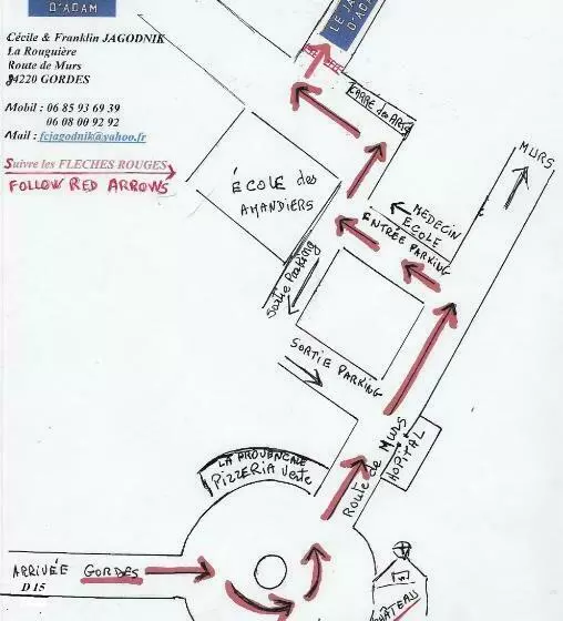 ペンション Le Jardin D Adam