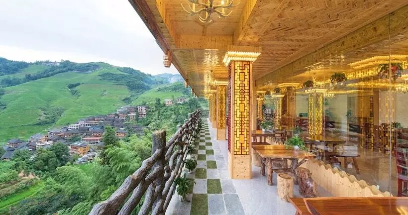 Hotelli Longji Terraces Jin Qiu Sheng Shi