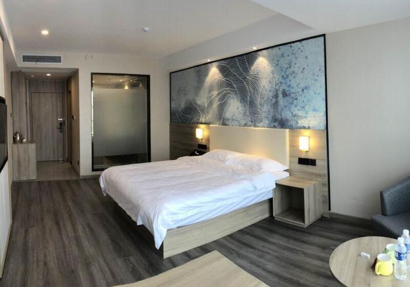 בית מלון כפרי Greentree Eastern Huai An Railway Station Mandu Plaza