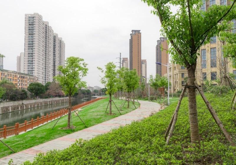 בית מלון כפרי Greentree Eastern Wuxi Xinwu District Airport Road