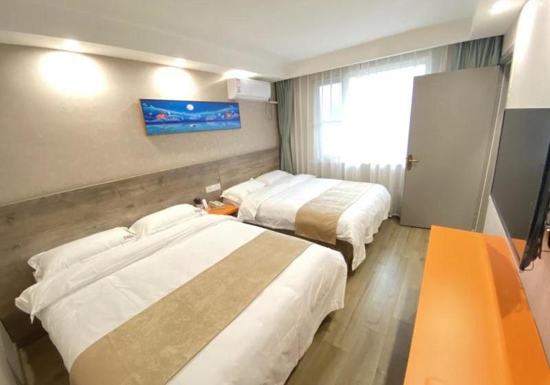 בית מלון כפרי Shell Xuzhou Mine University Nan Sanhuan Subway Station