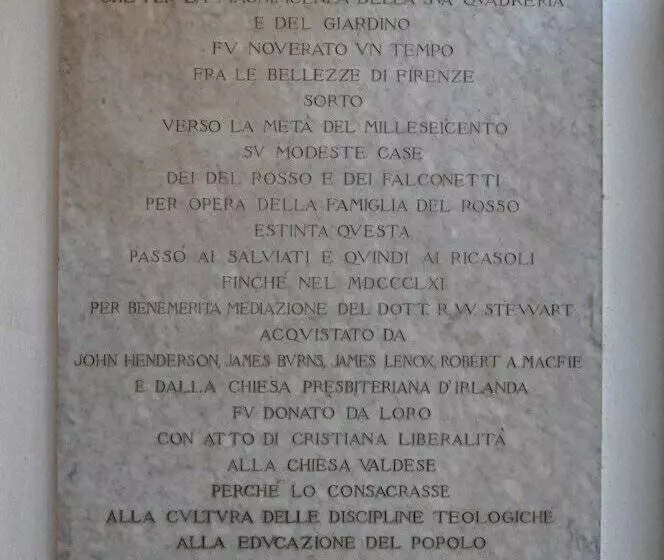 مسافرخانه Foresteria Valdese Di Firenze