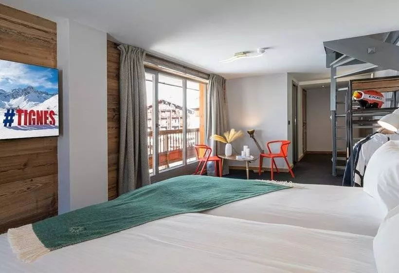 ホテル Hôtel Le Levanna By Les Etincelles