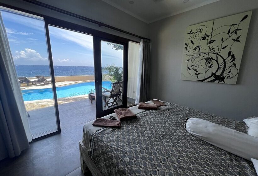 ホテル Relax Bali Dive & Spa Ocean Front Resort