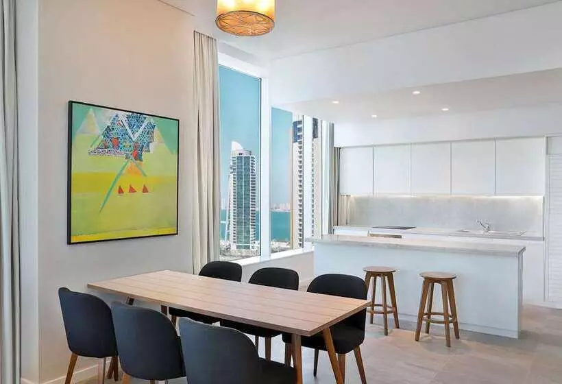 ホテル Aleph Doha Residences, Curio Collection By Hilton