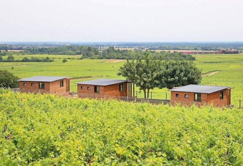 בית מלון כפרי Huttopia Meursault