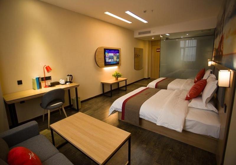 Thank Inn Chain Hotel Henan Xinxiang Huixian City College Road Jiatianxia