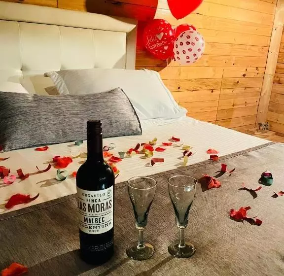 ホテル Mágica Y Romantica Cabaña, 10 Min Centro