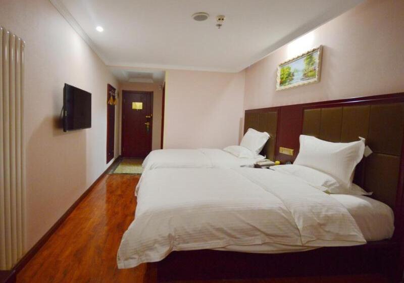 בית מלון כפרי Greentree Inn Shanxi Taiyuan Jianshe S) Road Inner Ring Express