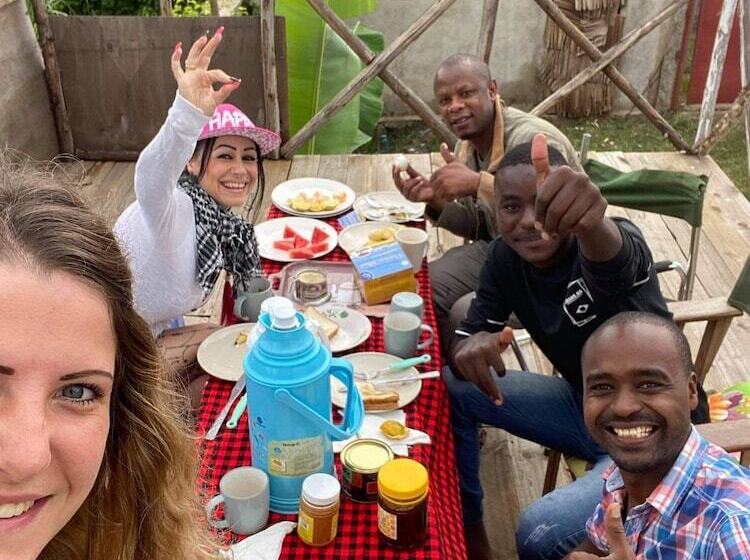 تختخواب و صبحانه View Mountain House Backpackers