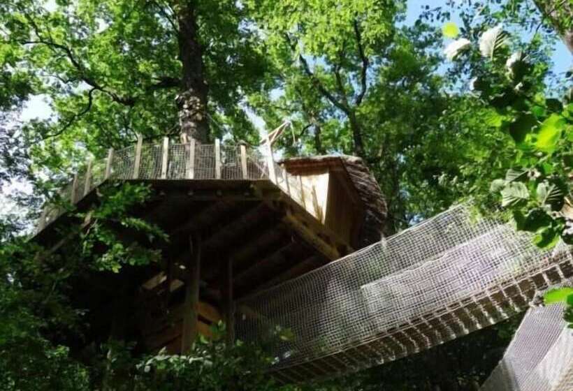 בית מלון כפרי Les Cabanes Du Lac Du Der