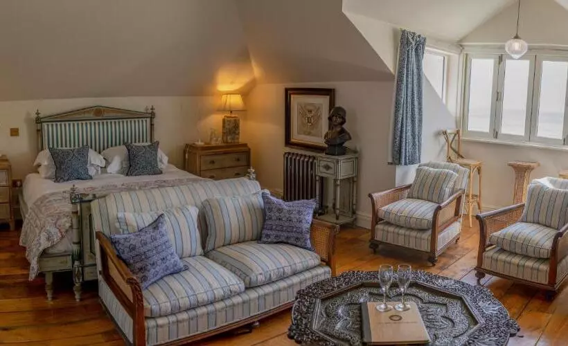 ベッドアンドブレックファースト Tolcarne Beach Colonial Restaurant And Rooms