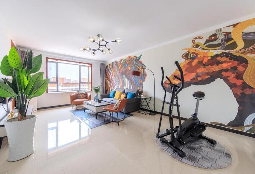 בית מלון כפרי Baoding Jingxiu·beiguo Shopping Mall·