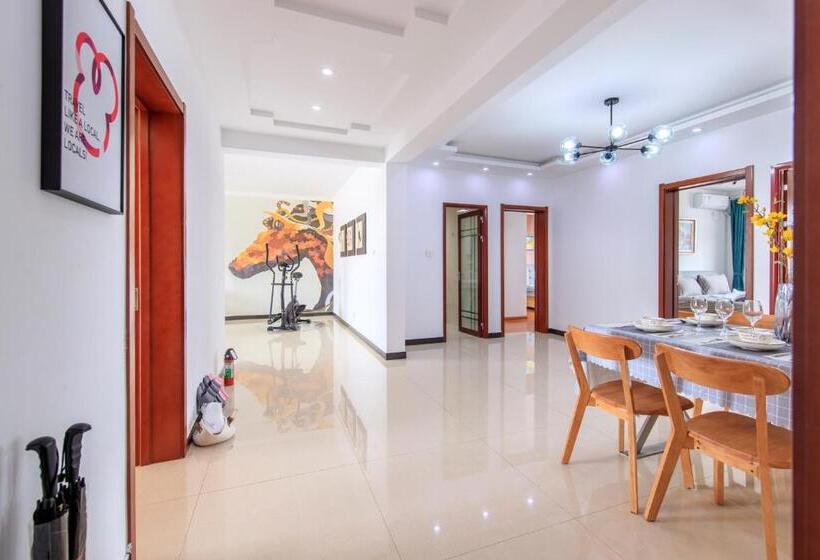 בית מלון כפרי Baoding Jingxiu·beiguo Shopping Mall·