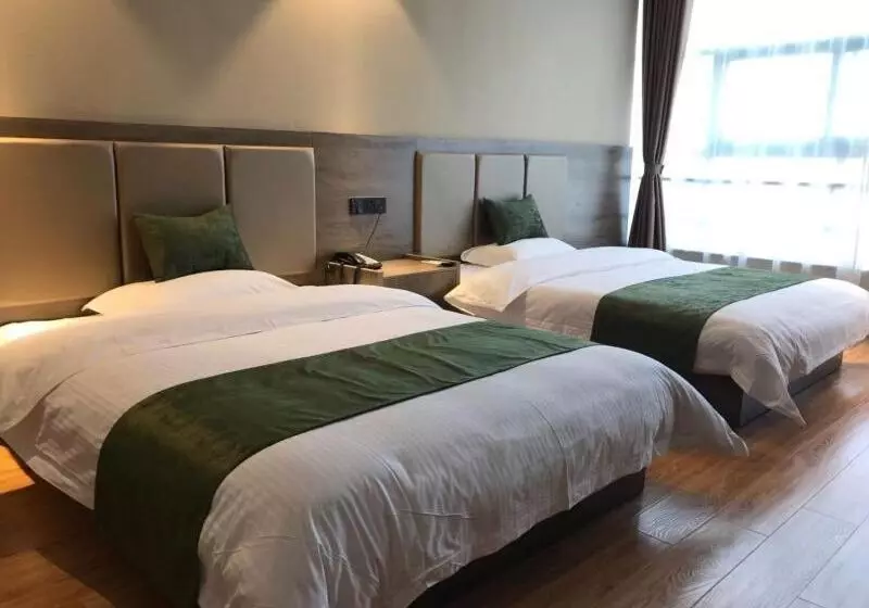 Hotelli Greentree Inn Jiangsu Yangzhou Gaoyou Tonghu Road Beihai Express
