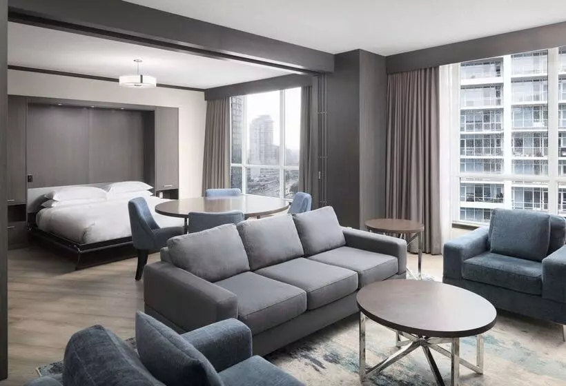ホテル Hilton Vancouver Metrotown