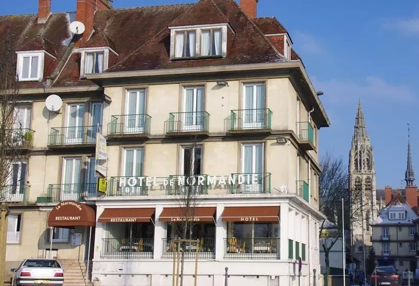 Отель Logis Hôtel & Restaurant Le Normandie