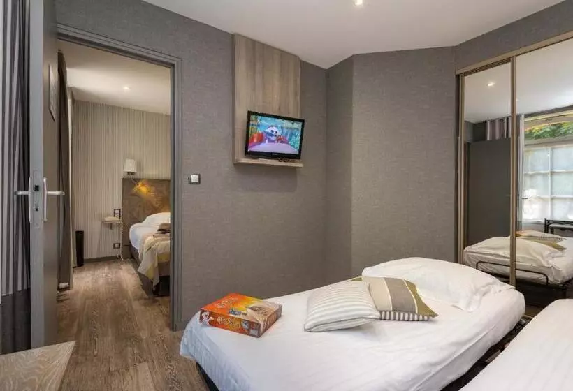 酒店 Logis Auberge De La Sélune