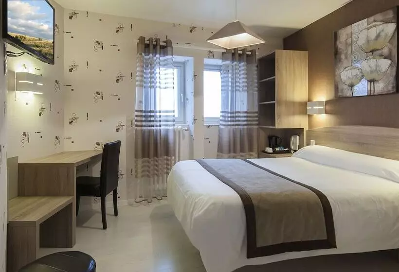 酒店 Logis Hôtel Restaurant Cazes Arazat